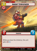Ardent Sympathizer (Hyperspace) (424) [Spark of Rebellion] Foil