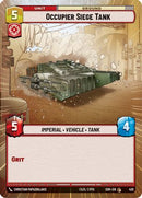 Occupier Siege Tank (Hyperspace) (428) [Spark of Rebellion] Foil