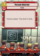 Mission Briefing (Hyperspace) (434) [Spark of Rebellion] Foil