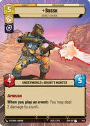 Bossk - Deadly Stalker (Hyperspace) (445) [Spark of Rebellion] Foil