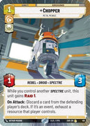 Chopper - Metal Menace (Hyperspace) (451) [Spark of Rebellion] Foil