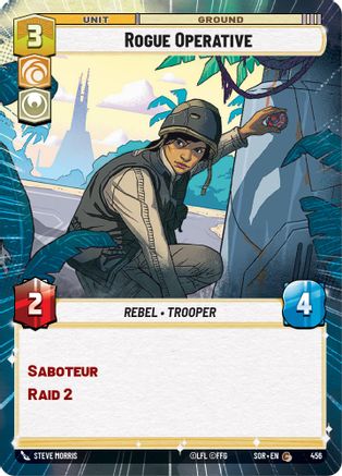 Rogue Operative (Hyperspace) (456) [Spark of Rebellion] Foil