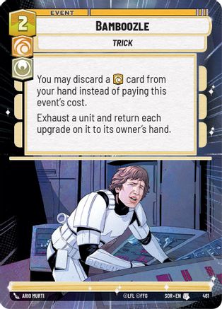 Bamboozle (Hyperspace) (461) [Spark of Rebellion] Foil