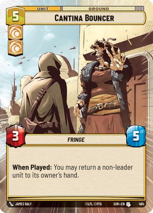 Cantina Bouncer (Hyperspace) (464) [Spark of Rebellion] Foil