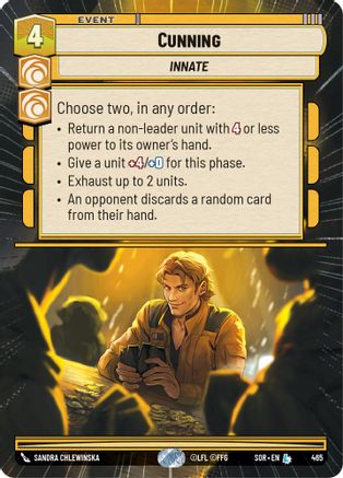 Cunning (Hyperspace) (465) [Spark of Rebellion] Foil