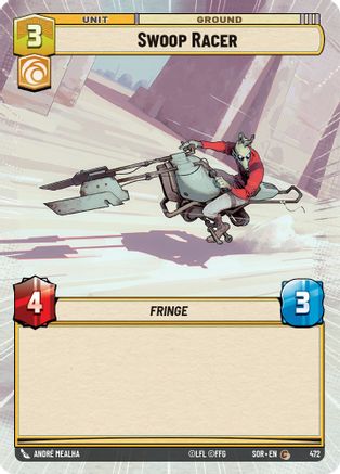 Swoop Racer (Hyperspace) (472) [Spark of Rebellion] Foil