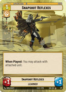 Snapshot Reflexes (Hyperspace) (477) [Spark of Rebellion] Foil