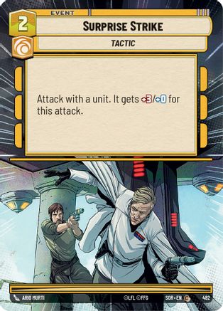 Surprise Strike (Hyperspace) (482) [Spark of Rebellion] Foil