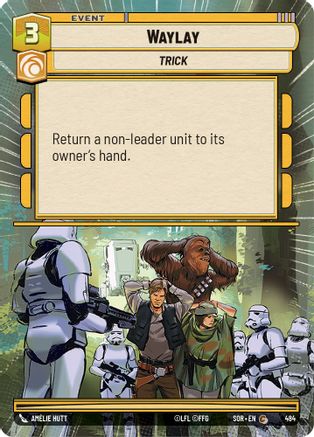 Waylay (Hyperspace) (484) [Spark of Rebellion] Foil