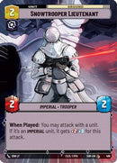 Snowtrooper Lieutenant (Hyperspace) (488) [Spark of Rebellion] Foil