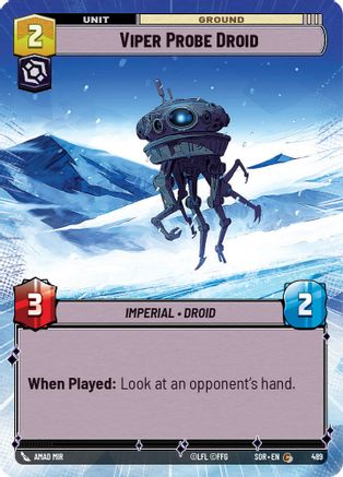 Viper Probe Droid (Hyperspace) (489) [Spark of Rebellion] Foil