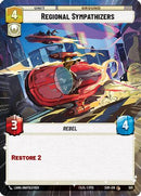 Regional Sympathizers (Hyperspace) (501) [Spark of Rebellion] Foil