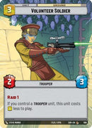 Volunteer Soldier (Hyperspace) (506) [Spark of Rebellion] Foil