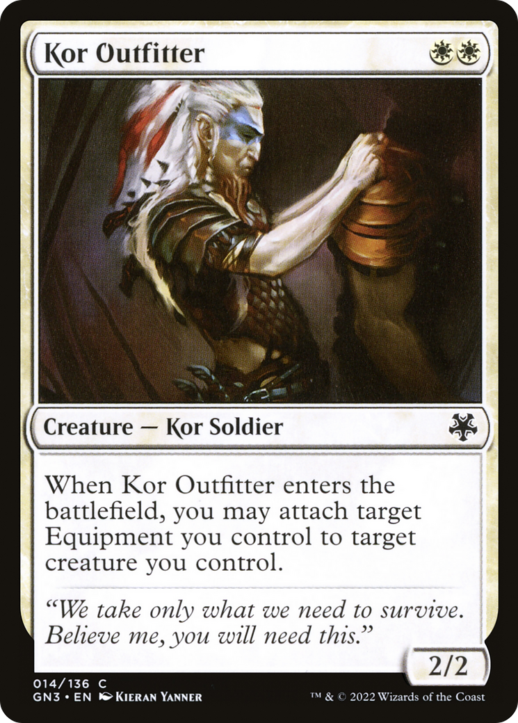 Kor Outfitter (GN3-014) [Game Night: Free-for-All]