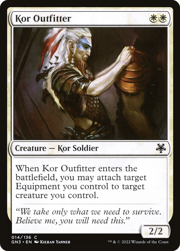 Kor Outfitter (GN3-014) [Game Night: Free-for-All]