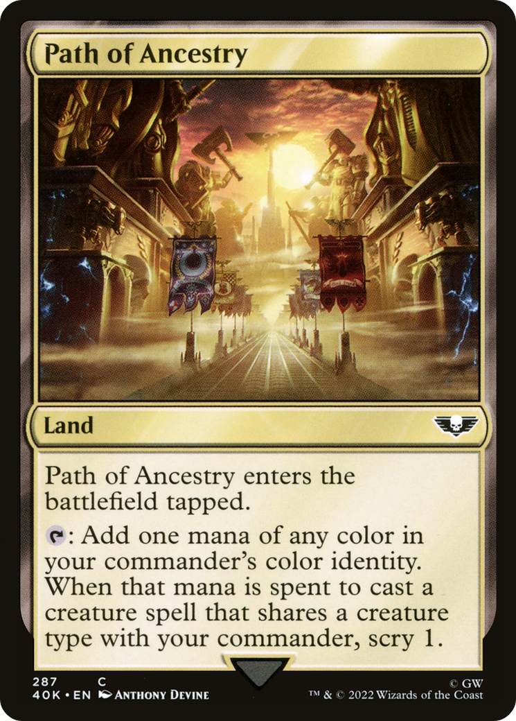 Path of Ancestry (40K-287) [Warhammer 40,000 Commander]