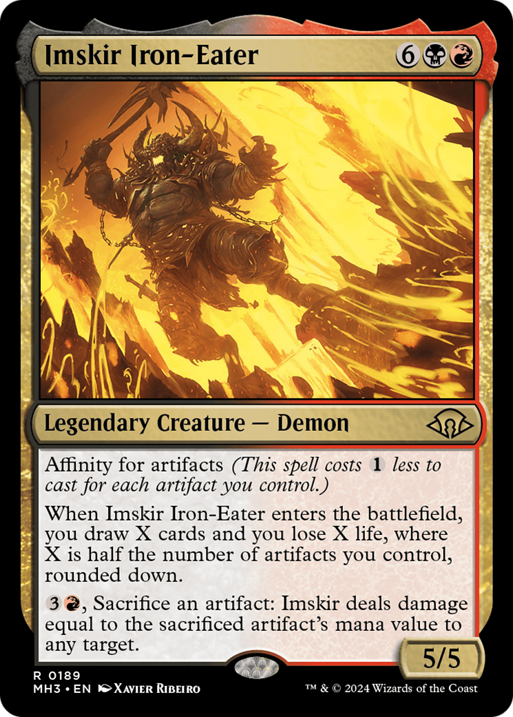 Imskir Iron-Eater (MH3-189) [Modern Horizons 3] Foil