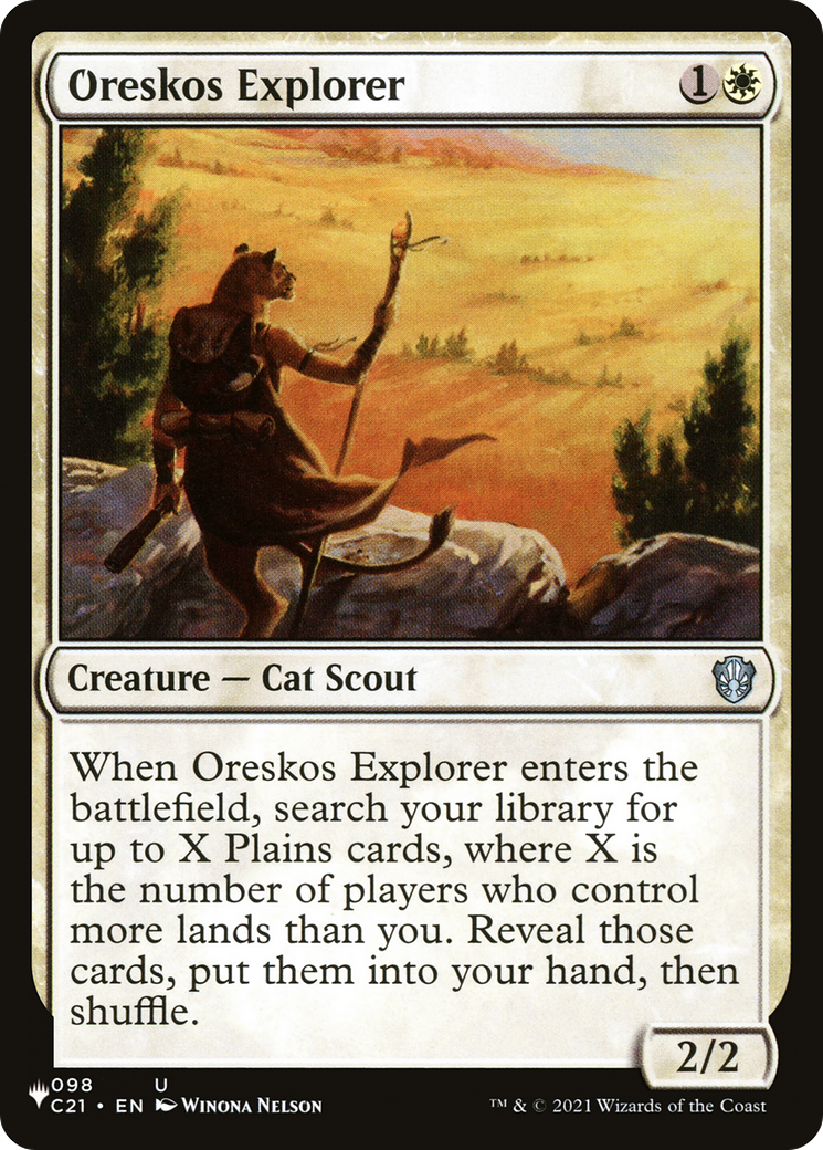 Oreskos Explorer (LIST-C21-98) [The List]