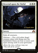 Descend upon the Sinful (PRE-13S) [Shadows over Innistrad Promos] Foil