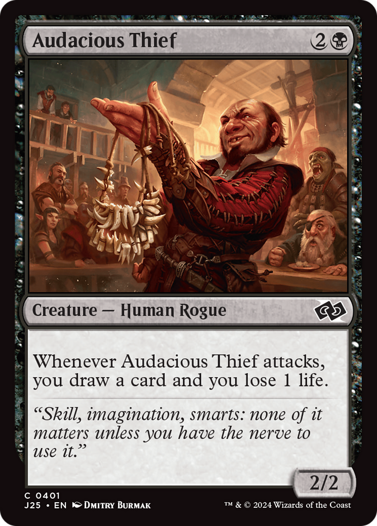 Audacious Thief (J25-401) [Foundations Jumpstart]