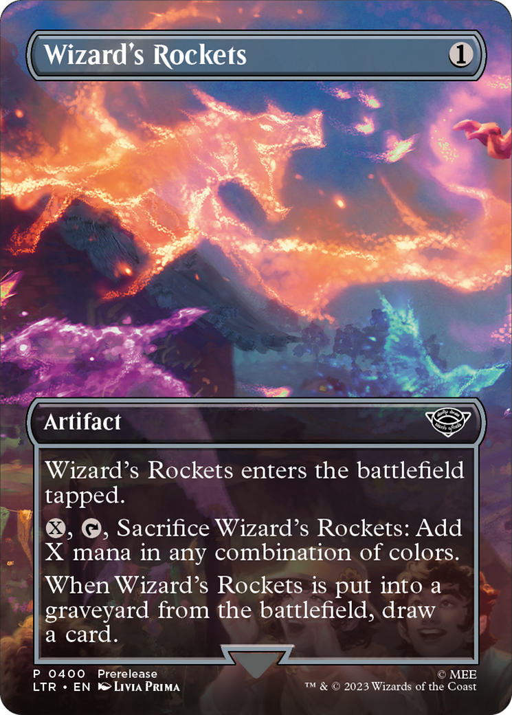 Wizard's Rockets (LTR-400) [The Lord of the Rings: Tales of Middle-earth] (Borderless)