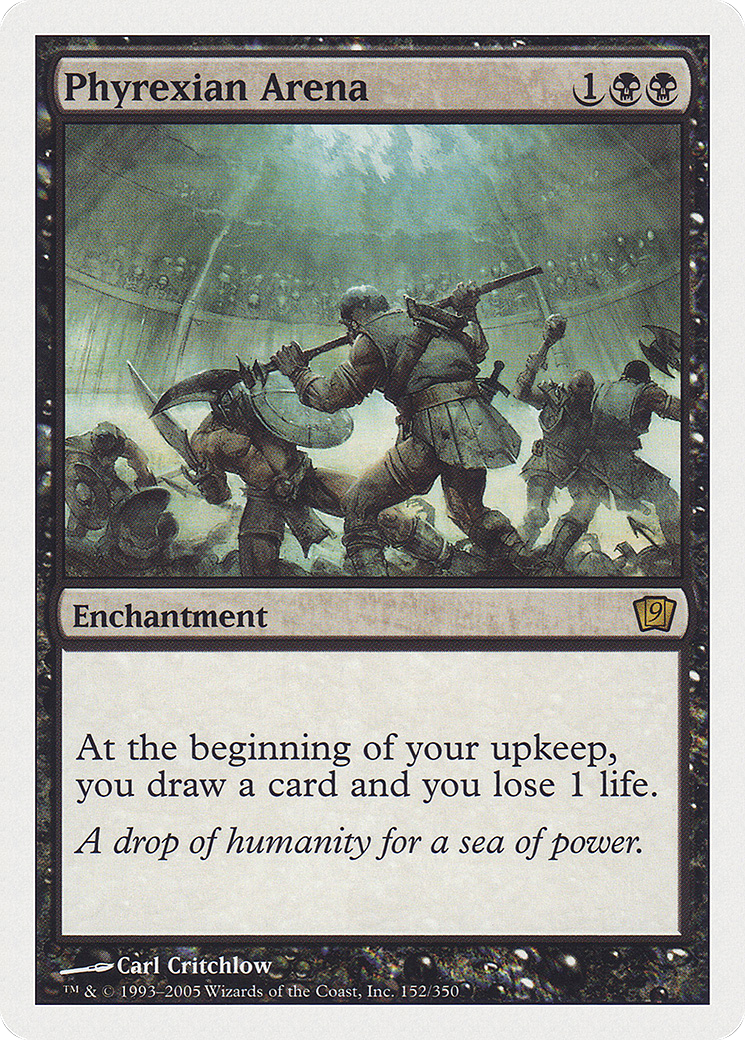 Phyrexian Arena (9ED-152) [Ninth Edition] Foil