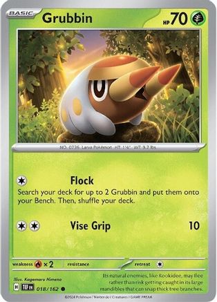 Grubbin 18 - [SV05 Temporal Forces] Reverse Holofoil