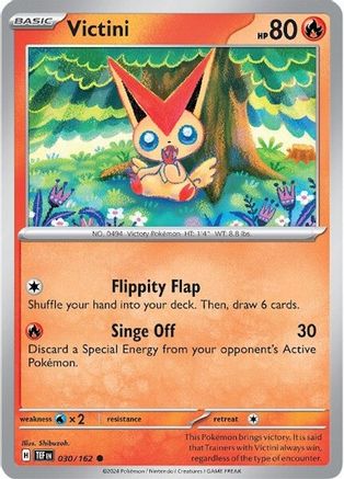 Victini 30 - [SV05 Temporal Forces] Reverse Holofoil