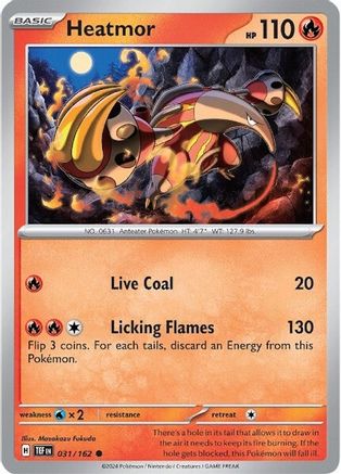 Heatmor 31 - [SV05 Temporal Forces] Reverse Holofoil