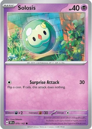 Solosis 70 - [SV05 Temporal Forces] Reverse Holofoil