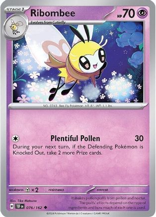 Ribombee 76 - [SV05 Temporal Forces] Reverse Holofoil