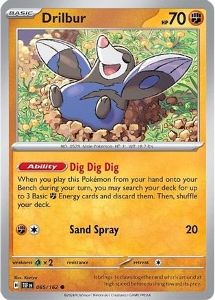 Drilbur 85 - [SV05 Temporal Forces] Reverse Holofoil