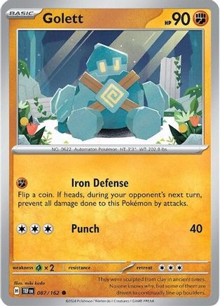 Golett 87 - [SV05 Temporal Forces] Reverse Holofoil