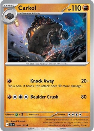 Carkol 94 - [SV05 Temporal Forces] Reverse Holofoil