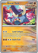 Great Tusk - 097/162 97 - [SV05 Temporal Forces] Reverse Holofoil