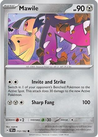 Mawile 112 - [SV05 Temporal Forces] Reverse Holofoil