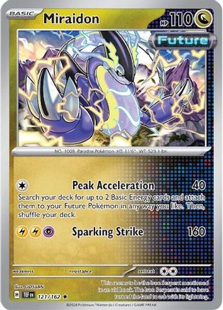 Miraidon 121 - [SV05 Temporal Forces] Reverse Holofoil