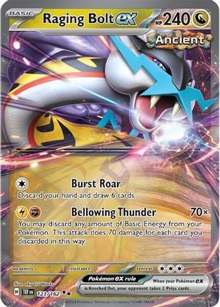 Raging Bolt ex - 123/162 123 - [SV05 Temporal Forces] Holofoil