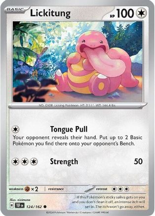 Lickitung - 124/162 124 - [SV05 Temporal Forces]