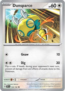Dunsparce 128 - [SV05 Temporal Forces] Reverse Holofoil