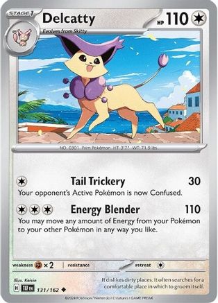 Delcatty 131 - [SV05 Temporal Forces] Reverse Holofoil