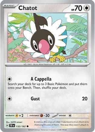Chatot - 132/162 132 - [SV05 Temporal Forces]