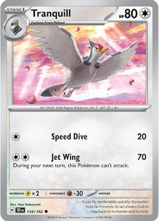 Tranquill 134 - [SV05 Temporal Forces] Reverse Holofoil