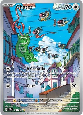 Chatot - 181/162 181 - [SV05 Temporal Forces] Holofoil