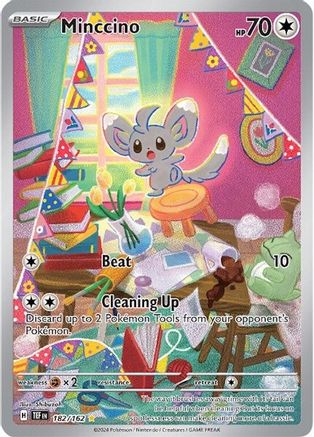 Minccino - 182/162 182 - [SV05 Temporal Forces] Holofoil