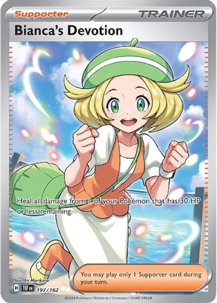Bianca's Devotion - 197/162 197 - [SV05 Temporal Forces] Holofoil