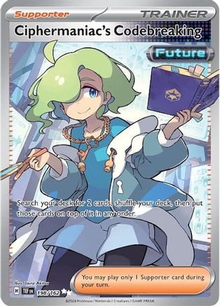 Ciphermaniac's Codebreaking - 198/162 198 - [SV05 Temporal Forces] Holofoil