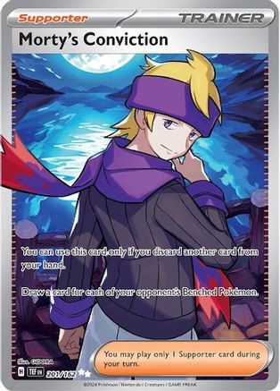 Morty's Conviction - 201/162 201 - [SV05 Temporal Forces] Holofoil