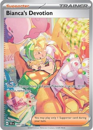 Bianca's Devotion - 209/162 209 - [SV05 Temporal Forces] Holofoil