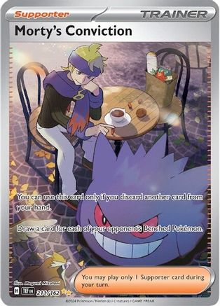 Morty's Conviction - 211/162 211 - [SV05 Temporal Forces] Holofoil